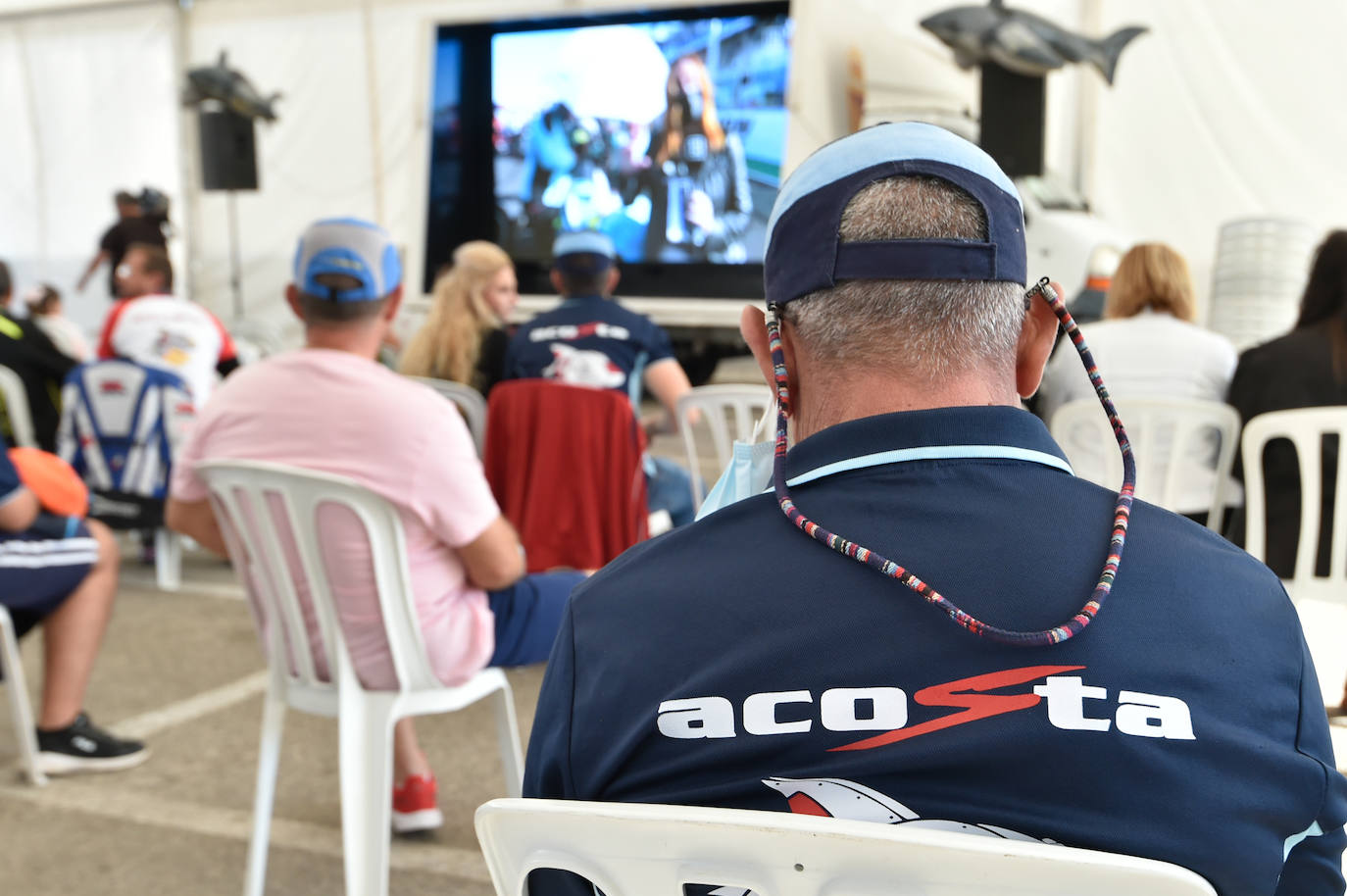 Fotos: Así se ha vivido en Mazarrón el podio de Acosta en el GP de Emilia Romaña