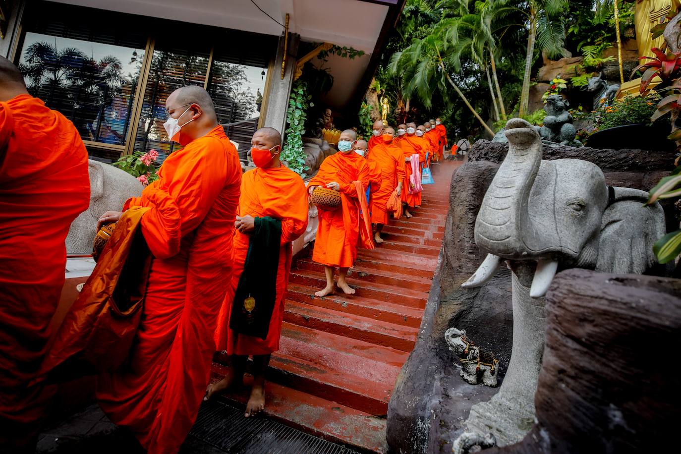 Fotos: El fin de la cuaresma budista