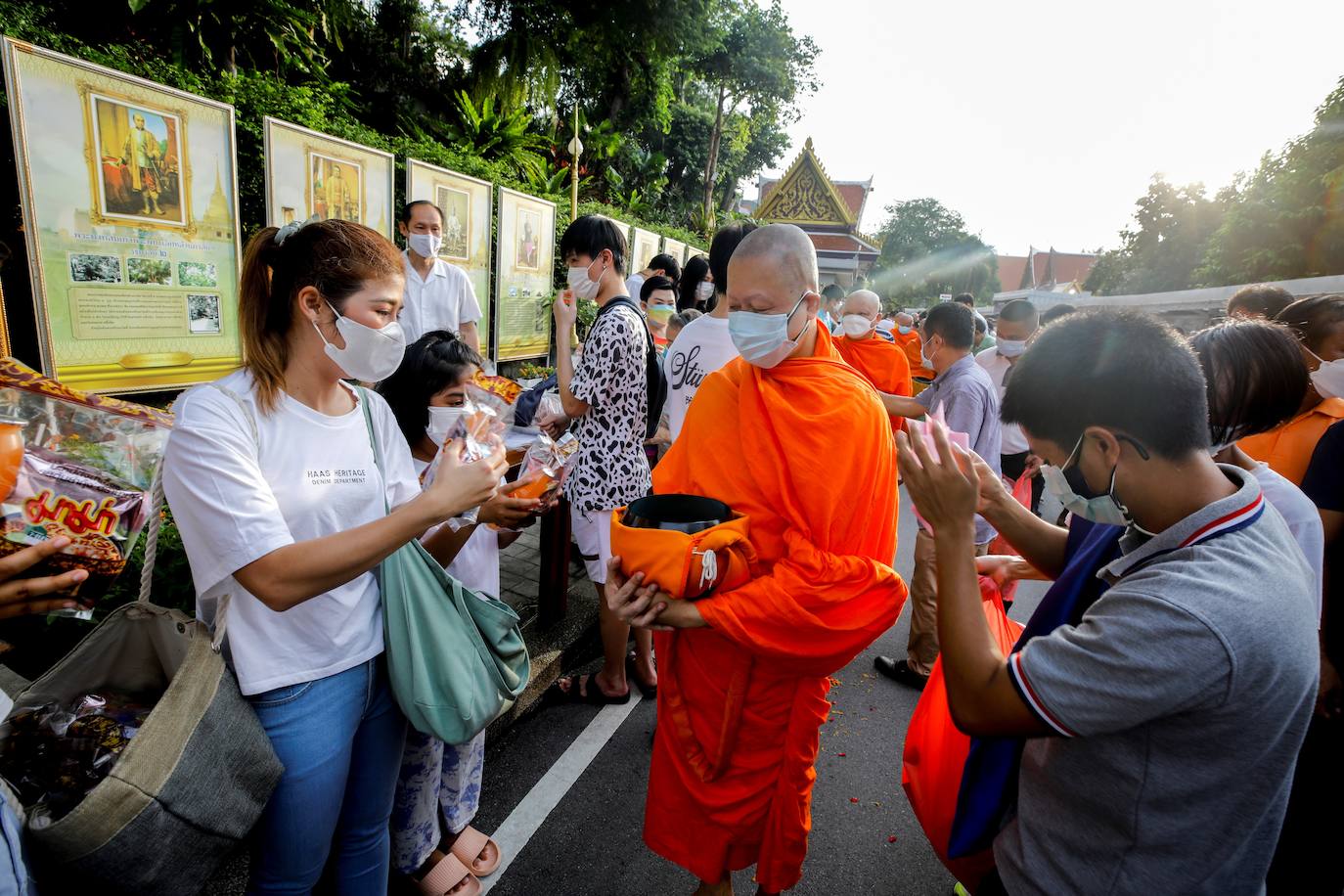 Fotos: El fin de la cuaresma budista