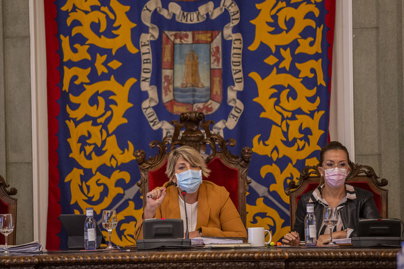 Fotos: Pleno del Ayuntamiento de Cartagena del 28 de octubre de 2021