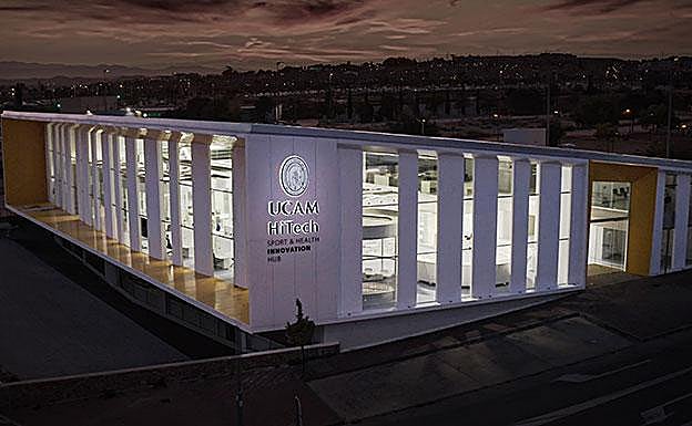 El nuevo edificio UCAM HiTech, ubicado en el entorno del Campus de los Jerónimos. 
