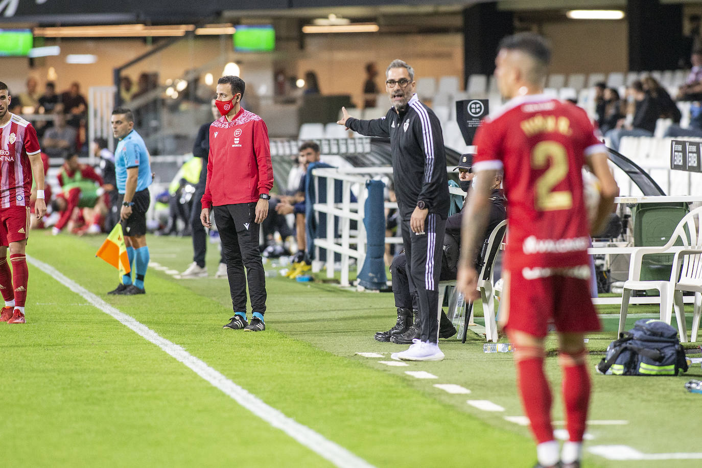 Fotos: La derrota del Cartagena contra la Ponferradina en imágenes