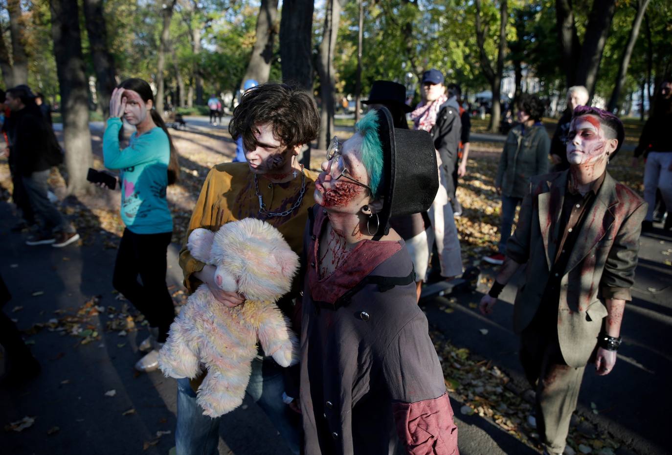 Fotos: Desfile zombie en Belgrado
