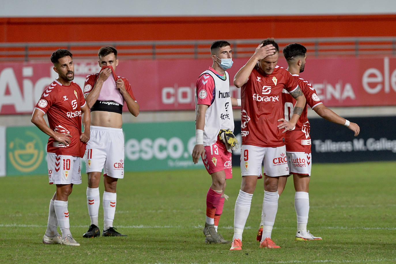 El empate del Real Murcia contra El Ejido, en imágenes