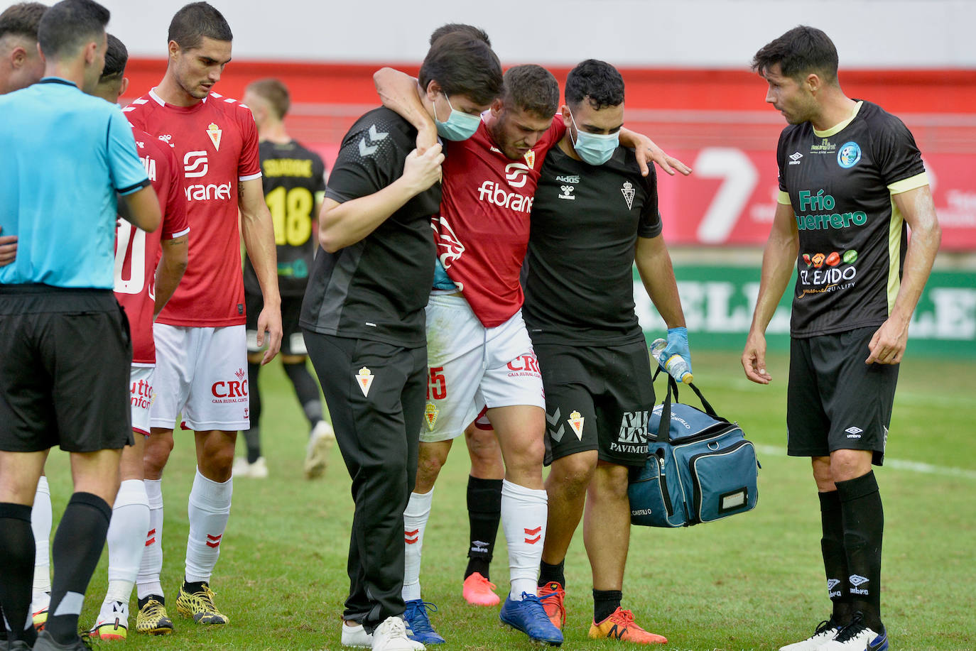 El empate del Real Murcia contra El Ejido, en imágenes