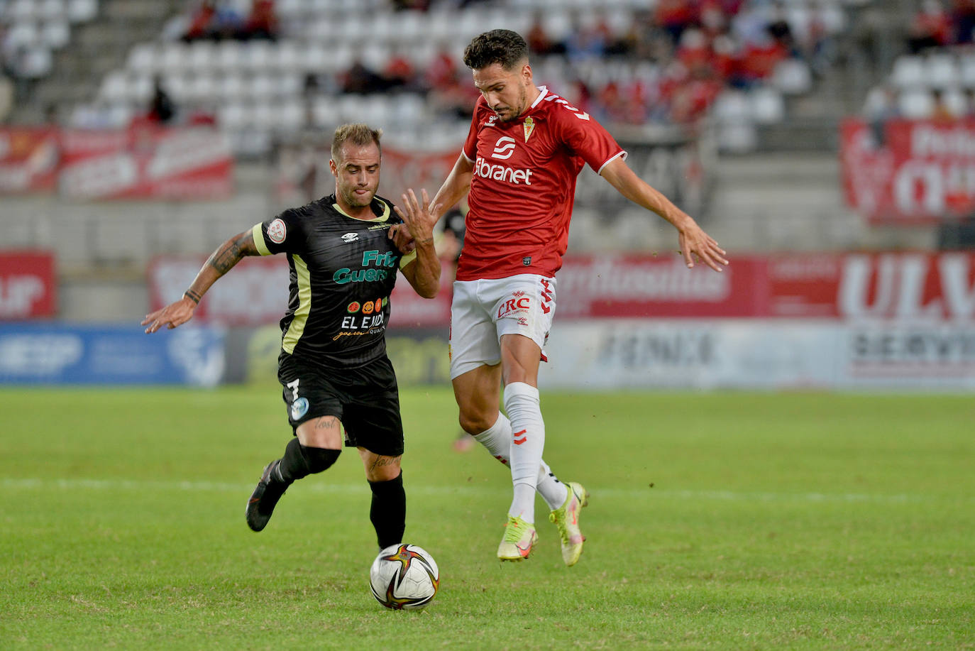 El empate del Real Murcia contra El Ejido, en imágenes