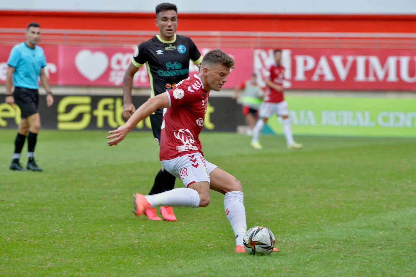 El empate del Real Murcia contra El Ejido, en imágenes