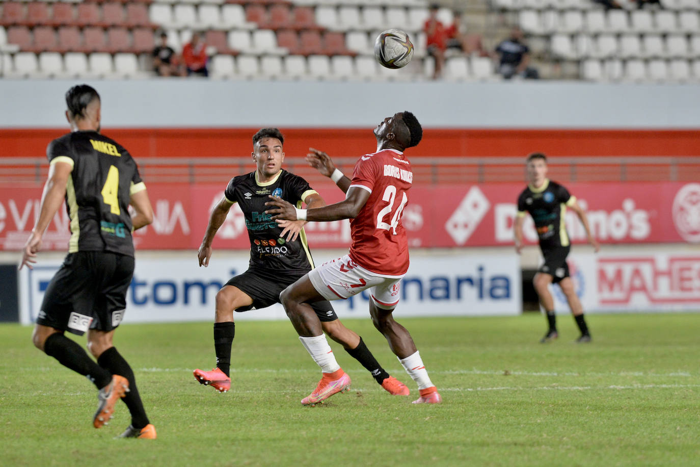 El empate del Real Murcia contra El Ejido, en imágenes