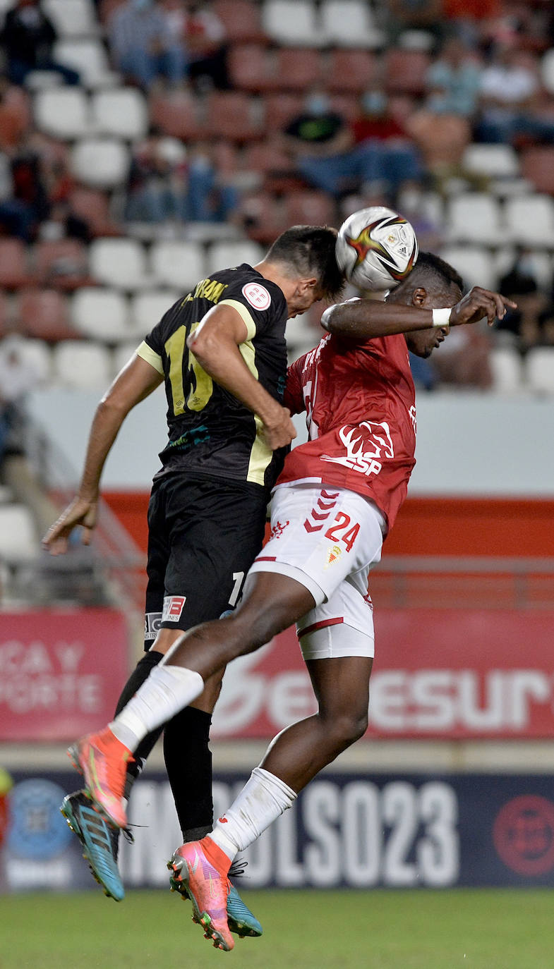 El empate del Real Murcia contra El Ejido, en imágenes