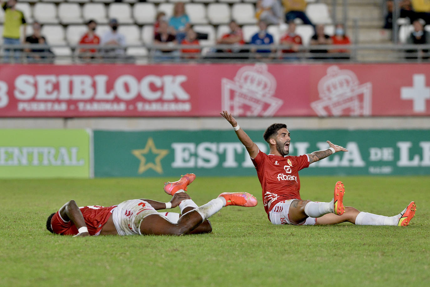 El empate del Real Murcia contra El Ejido, en imágenes