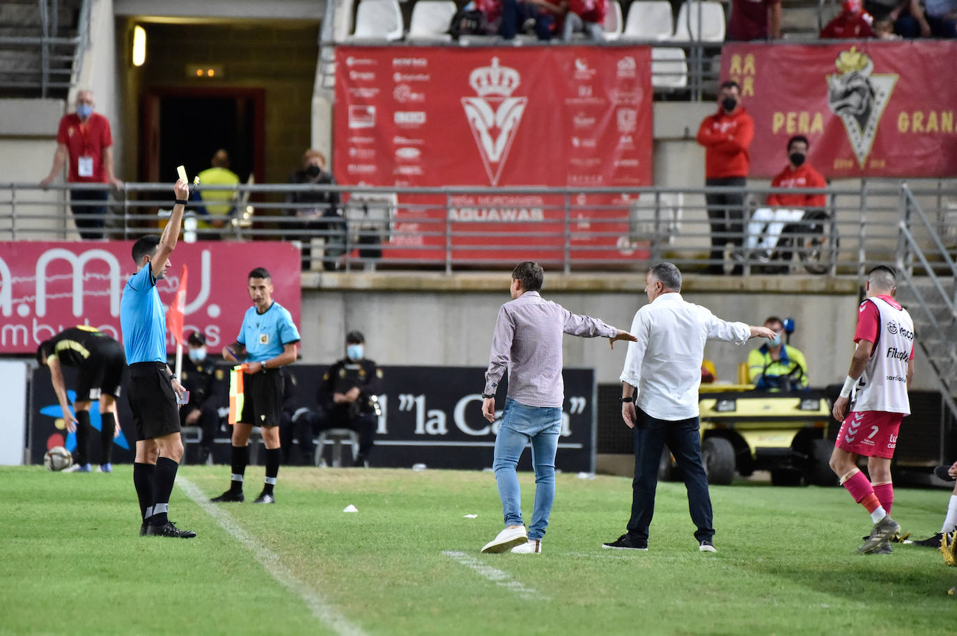 El empate del Real Murcia contra El Ejido, en imágenes