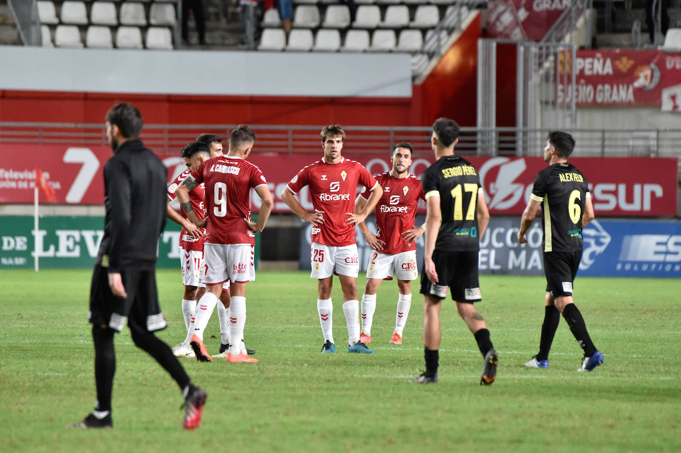 El empate del Real Murcia contra El Ejido, en imágenes