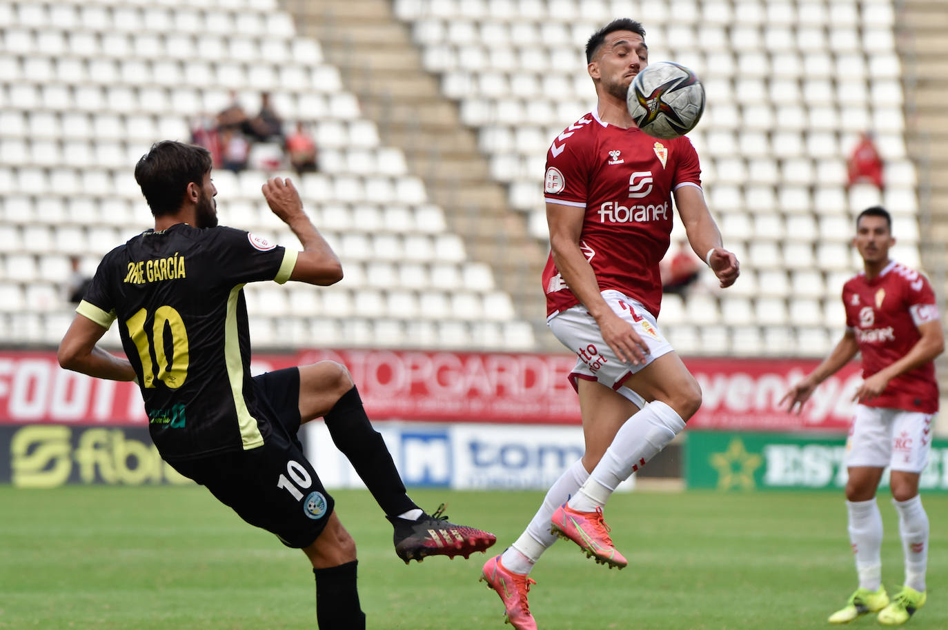 El empate del Real Murcia contra El Ejido, en imágenes