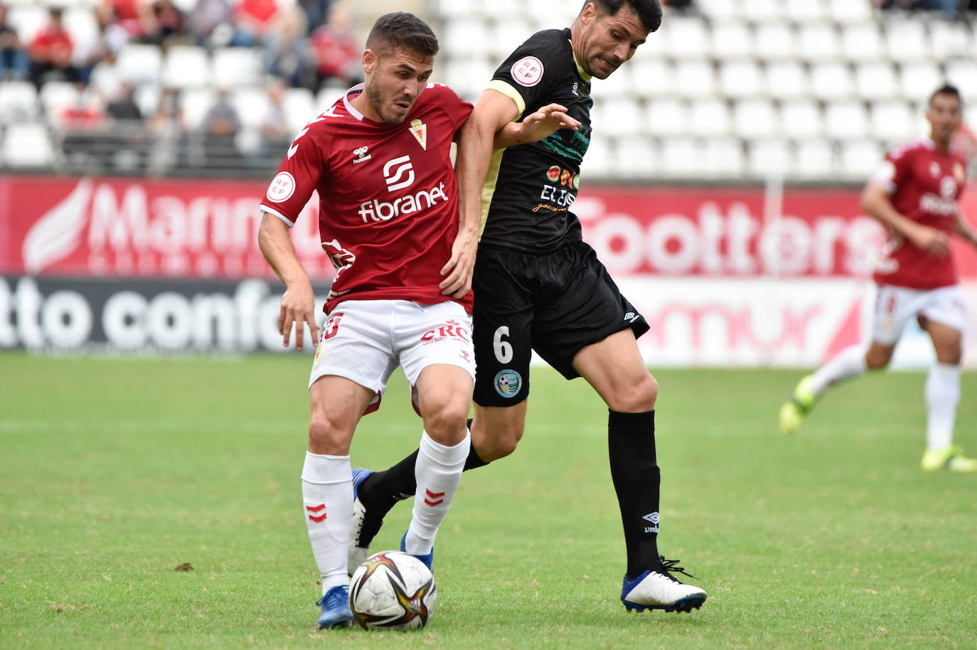 El empate del Real Murcia contra El Ejido, en imágenes