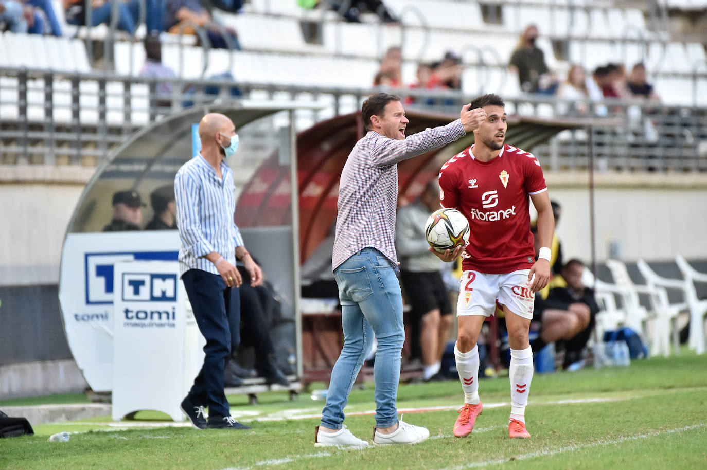 El empate del Real Murcia contra El Ejido, en imágenes