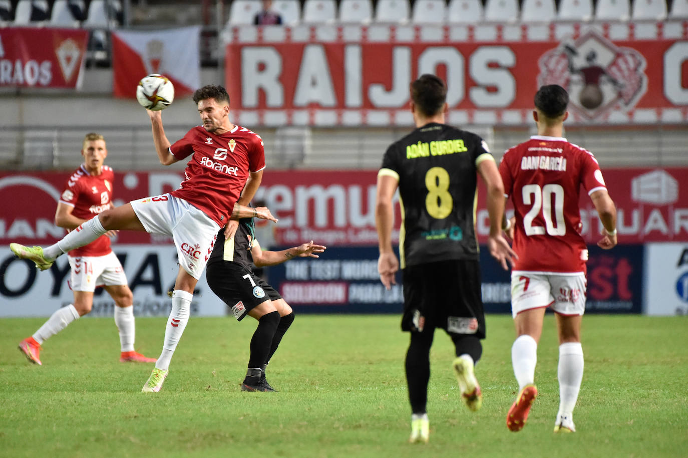 El empate del Real Murcia contra El Ejido, en imágenes