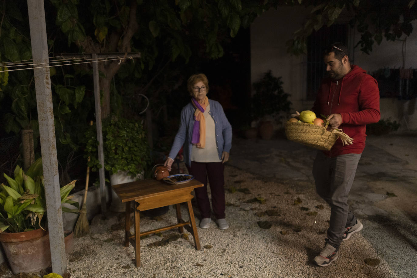 Fotos: En la huerta de Murcia perdura la tradición de adecentar las alcobas en el Día de Todos los Santos