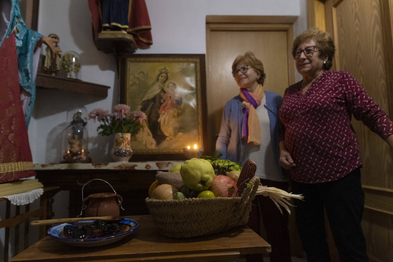 Fotos: En la huerta de Murcia perdura la tradición de adecentar las alcobas en el Día de Todos los Santos