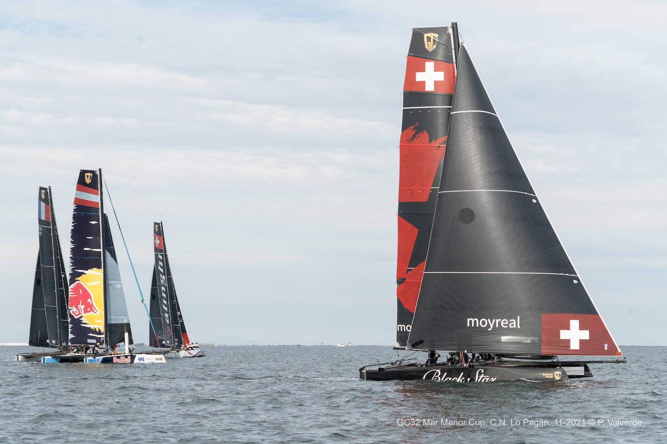 Fotos: Los catamaranes voladores, en marcha en la GC32 Mar Menor Cup
