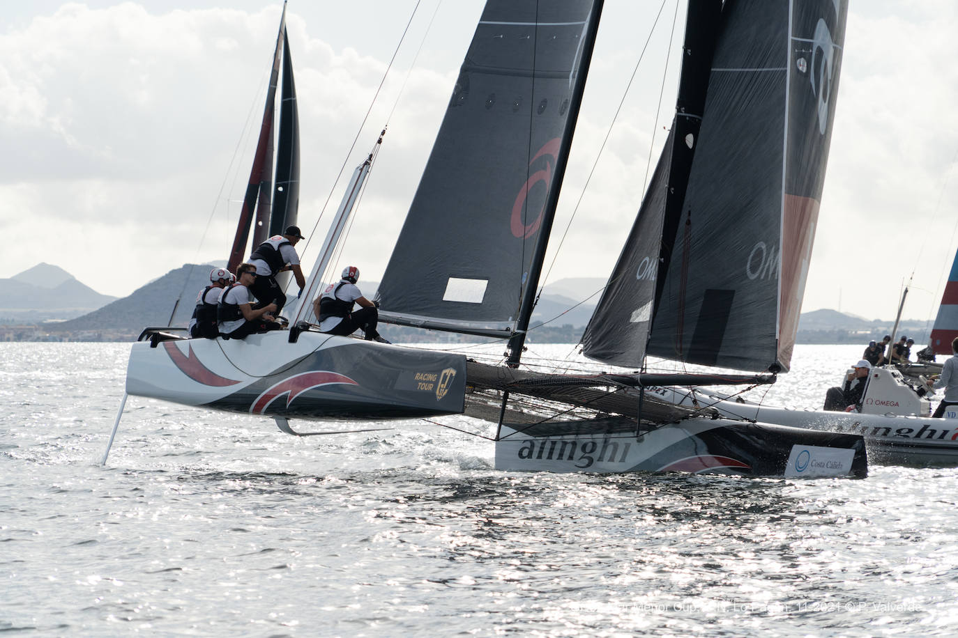 Fotos: Los catamaranes voladores, en marcha en la GC32 Mar Menor Cup