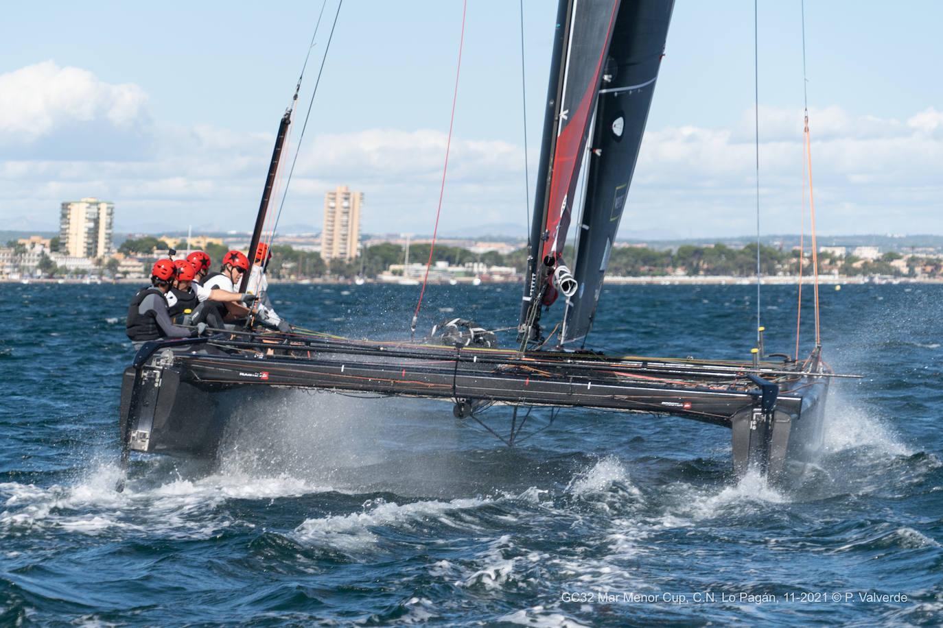 Fotos: El espectáculo de los catamaranes voladores GC32 llega al Mar Menor