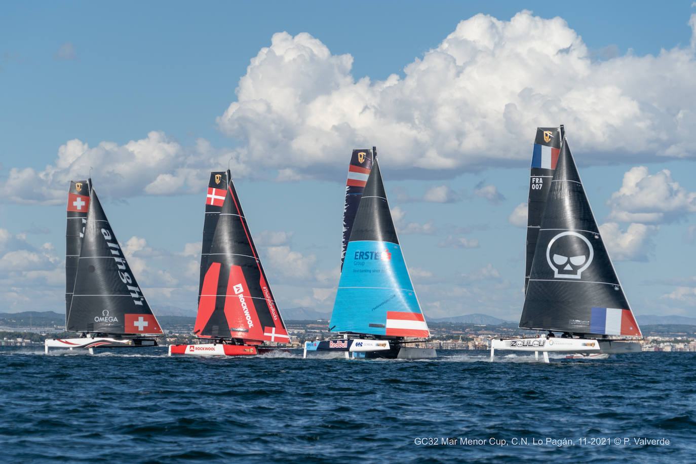 Fotos: Primeras regatas de los catamaranes voladores en la &#039;GC32 Mar Menor Cup&#039;