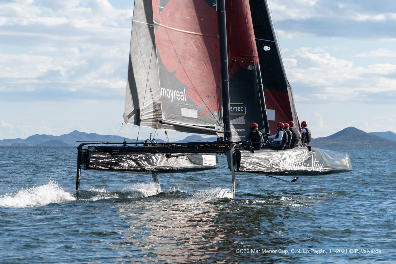 Fotos: Primeras regatas de los catamaranes voladores en la &#039;GC32 Mar Menor Cup&#039;