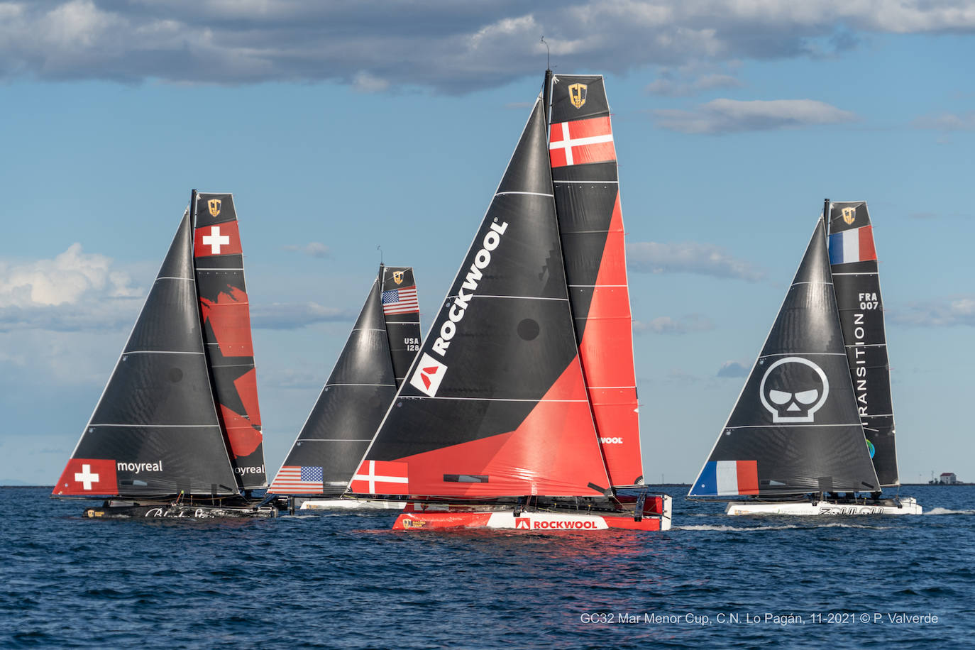 Fotos: Primeras regatas de los catamaranes voladores en la &#039;GC32 Mar Menor Cup&#039;
