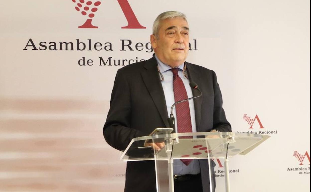 El portavoz del Grupo Parlamentario Ciudadanos y expulsado de la formación naranja, Francisco Álvarez.