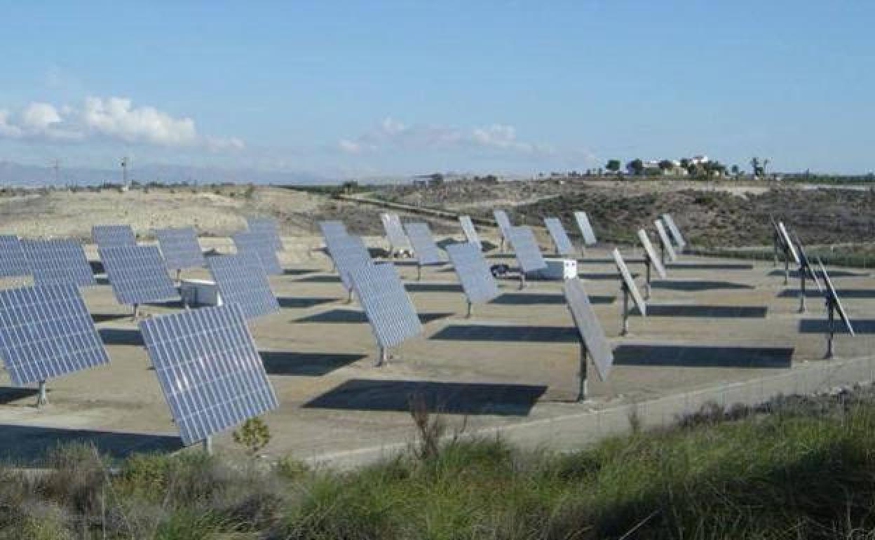 Paneles solares de Soltec, en una imagen de archivo. 