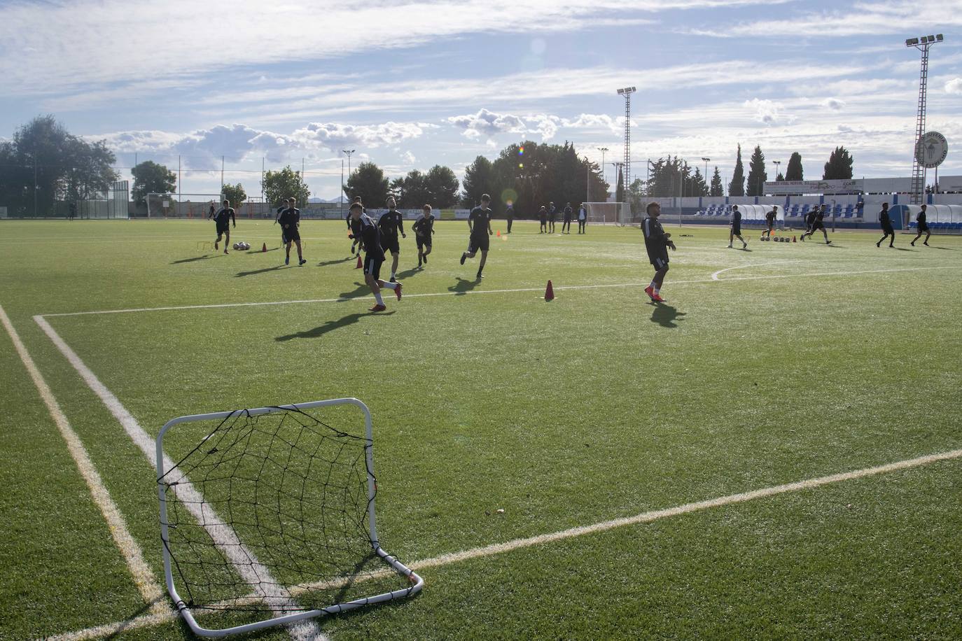 Fotos: El filial del Efesé entrena en Pozo Estrecho