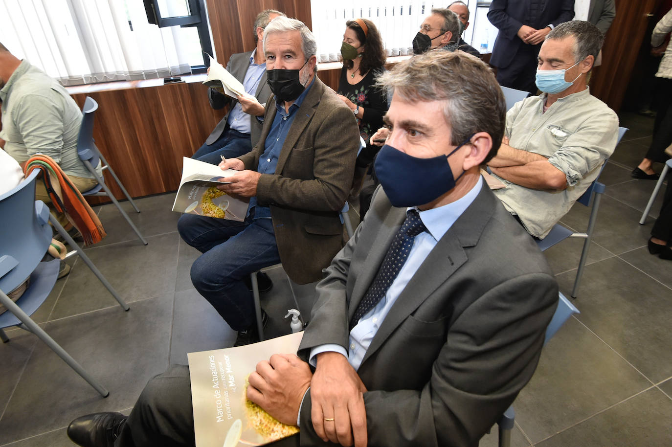 Fotos: La ministra Teresa Ribera presenta en Murcia 34 medidas para regenerar el Mar Menor