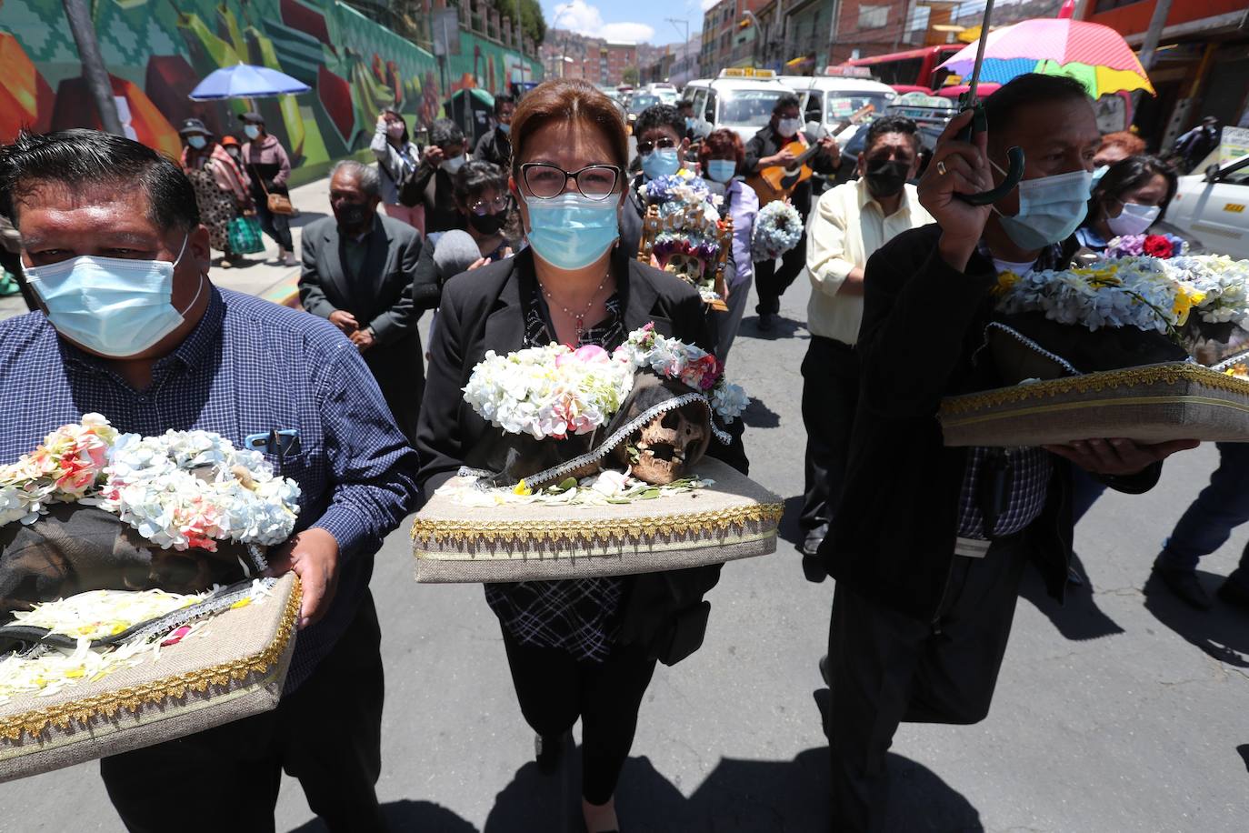 Fotos: El culto a las ñatitas