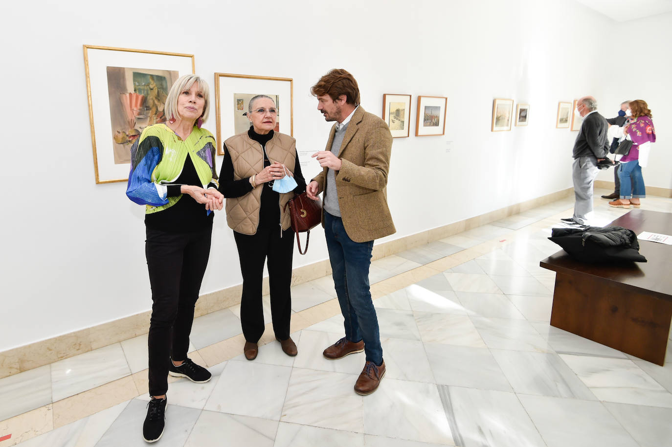 Fotos: El Museo Ramón Gaya de Murcia repasa en una docena de cuadros el vínculo del artista con Venecia