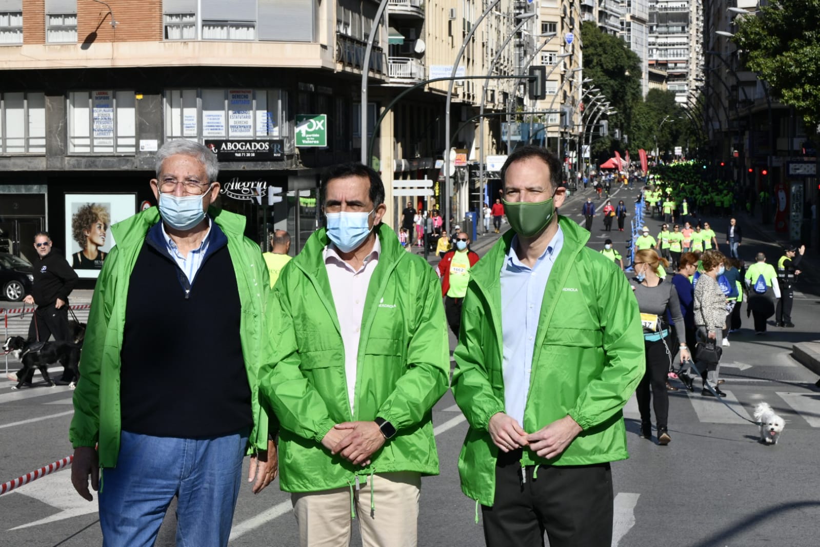 Fotos: La Marea Verde contra el cáncer vuelve a recorrer las calles de Murcia