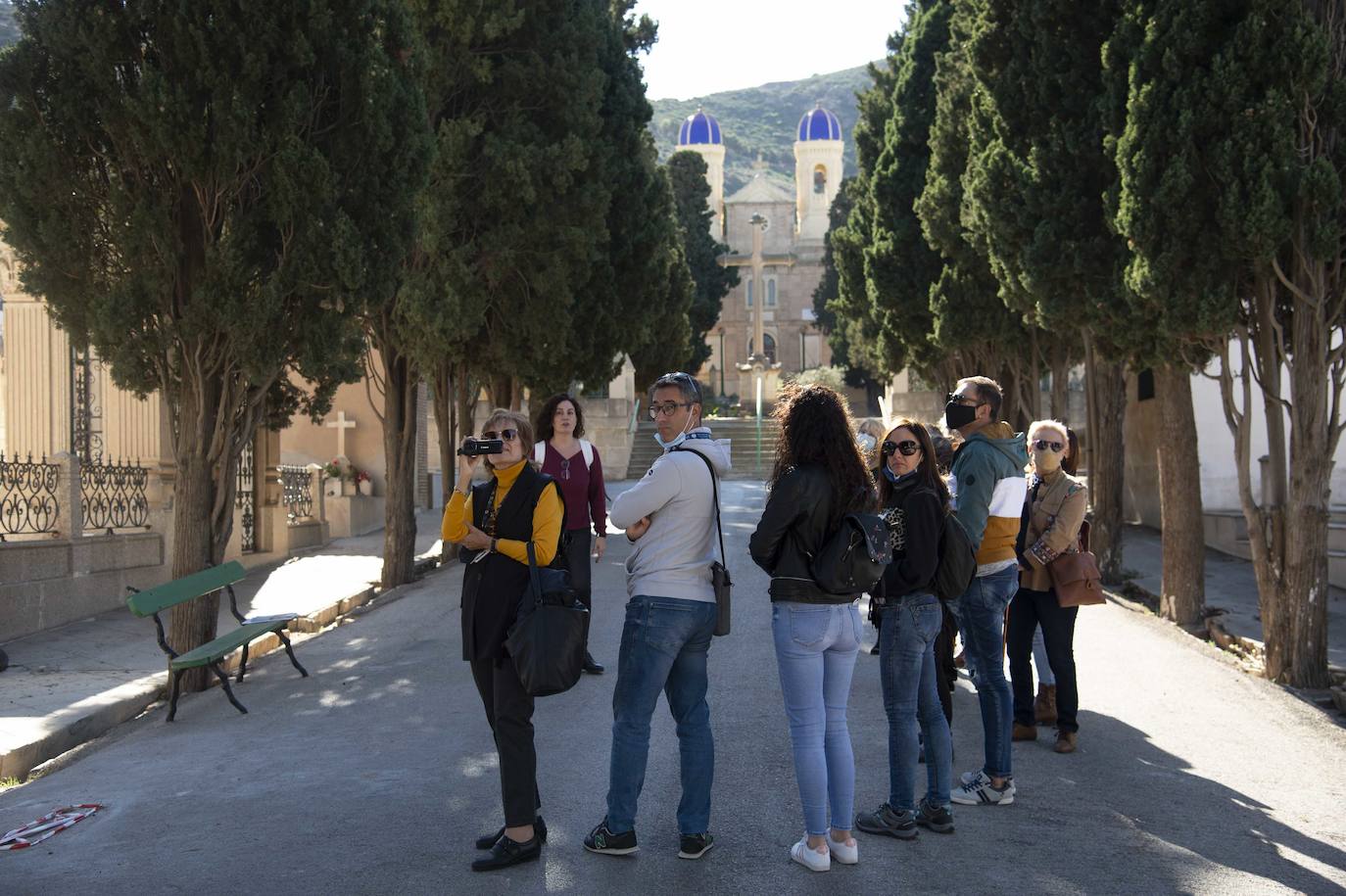 Fotos: Clase práctica sobre turismo funerario en Cartagena