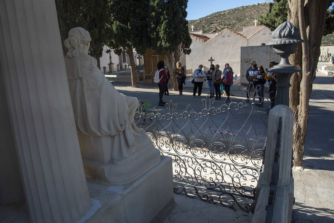 Fotos: Clase práctica sobre turismo funerario en Cartagena
