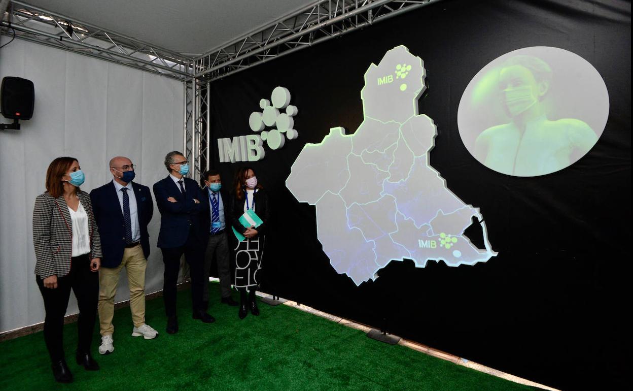 Inauguración de las jornadas del Imib. 