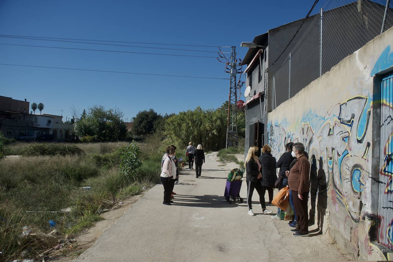 Fotos: Los últimos vecinos de la Orilla de la Vía se despiden de sus hogares