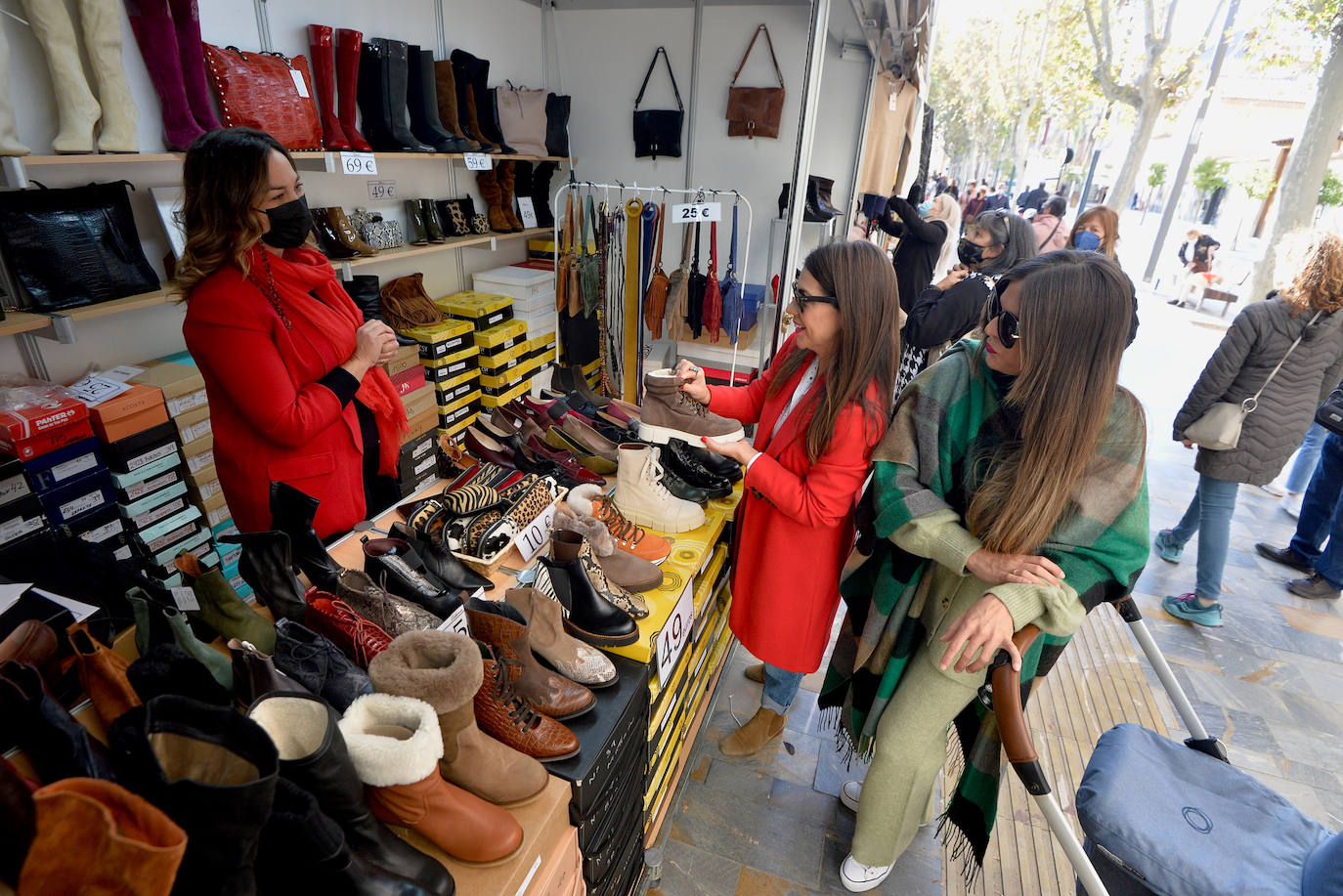 Fotos: Feria del Comercio en la avenida Alfonso X de Murcia