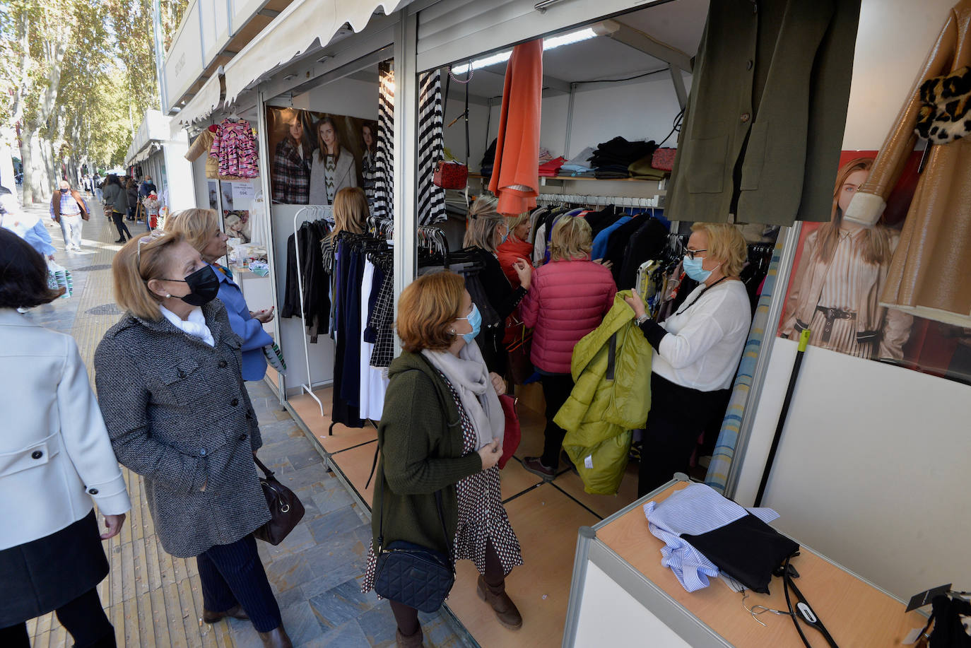 Fotos: Feria del Comercio en la avenida Alfonso X de Murcia