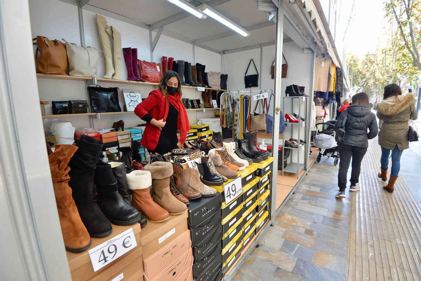 Fotos: Feria del Comercio en la avenida Alfonso X de Murcia