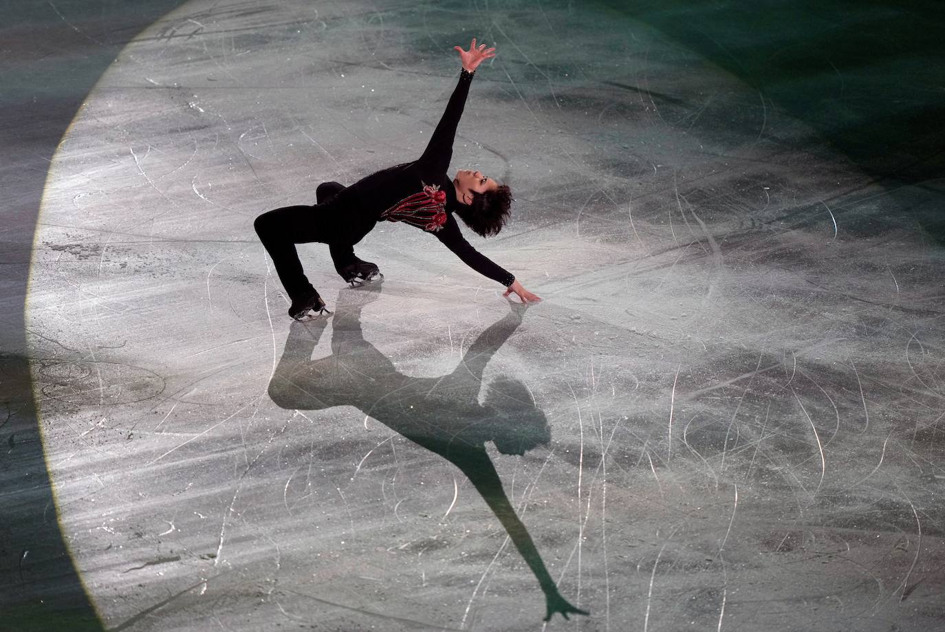 Fotos: Exhibición de patinaje artístico