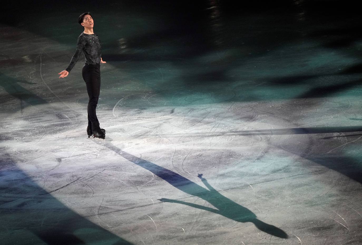 Fotos: Exhibición de patinaje artístico