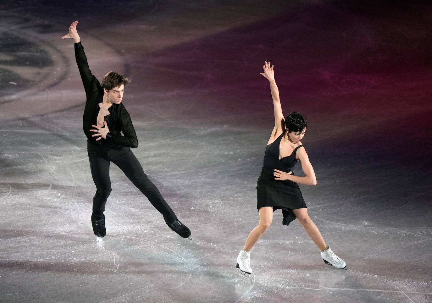 Fotos: Exhibición de patinaje artístico