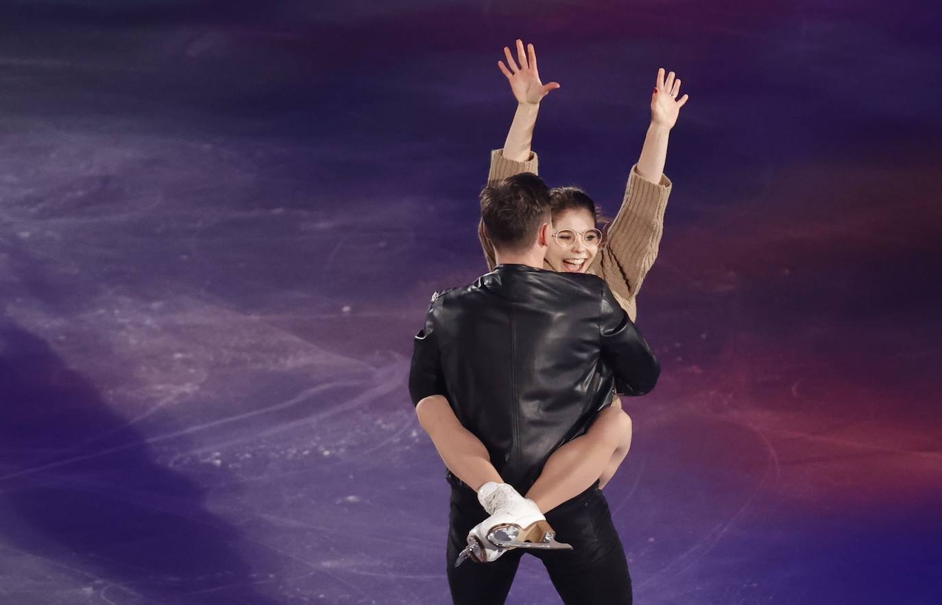 Fotos: Exhibición de patinaje artístico