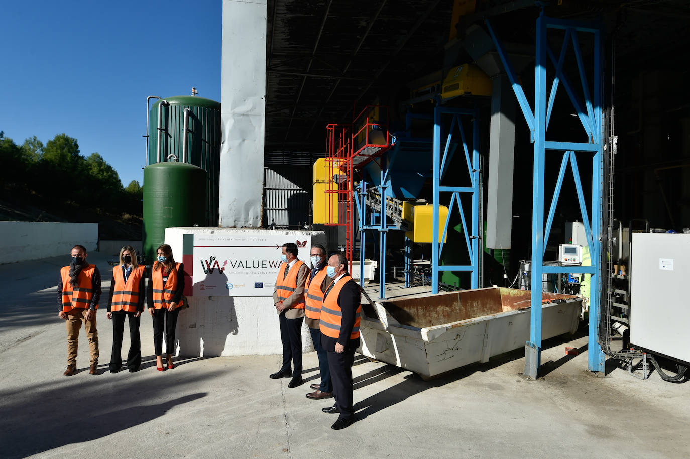 Fotos: Proyecto Valuewaste en la planta de reciclaje de Cañada Hermosa