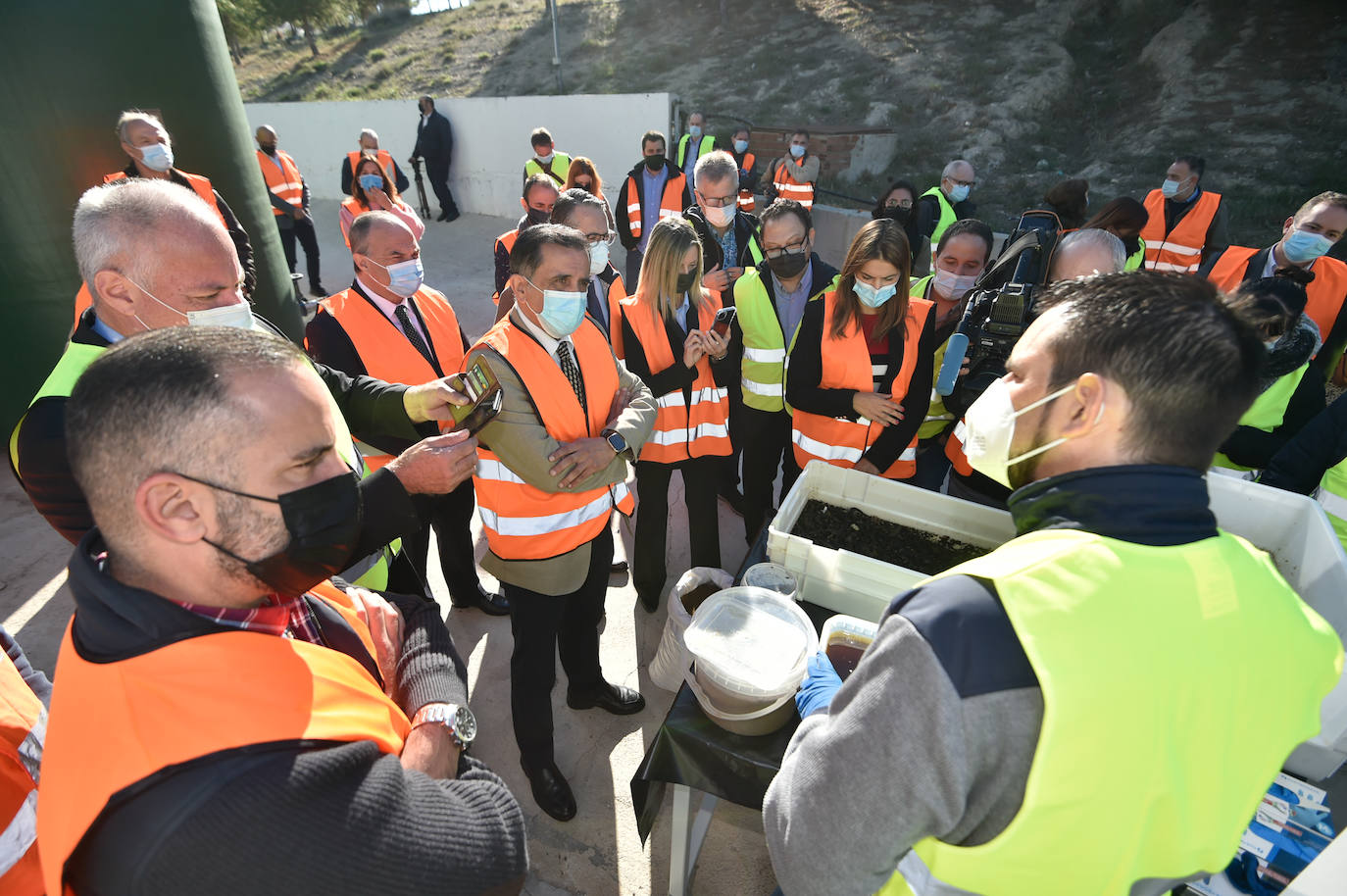 Fotos: Proyecto Valuewaste en la planta de reciclaje de Cañada Hermosa