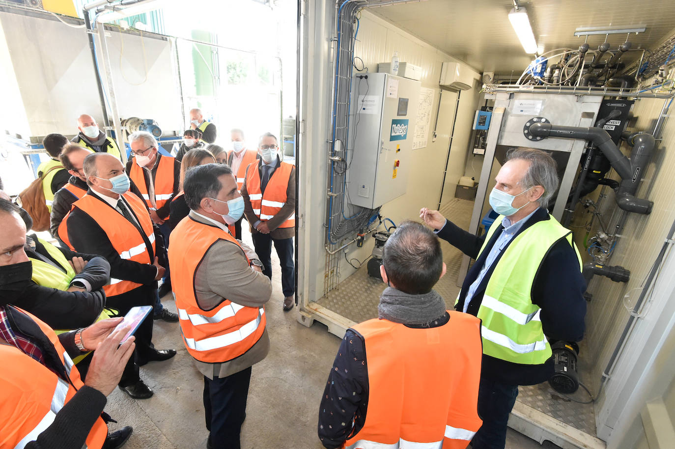 Fotos: Proyecto Valuewaste en la planta de reciclaje de Cañada Hermosa