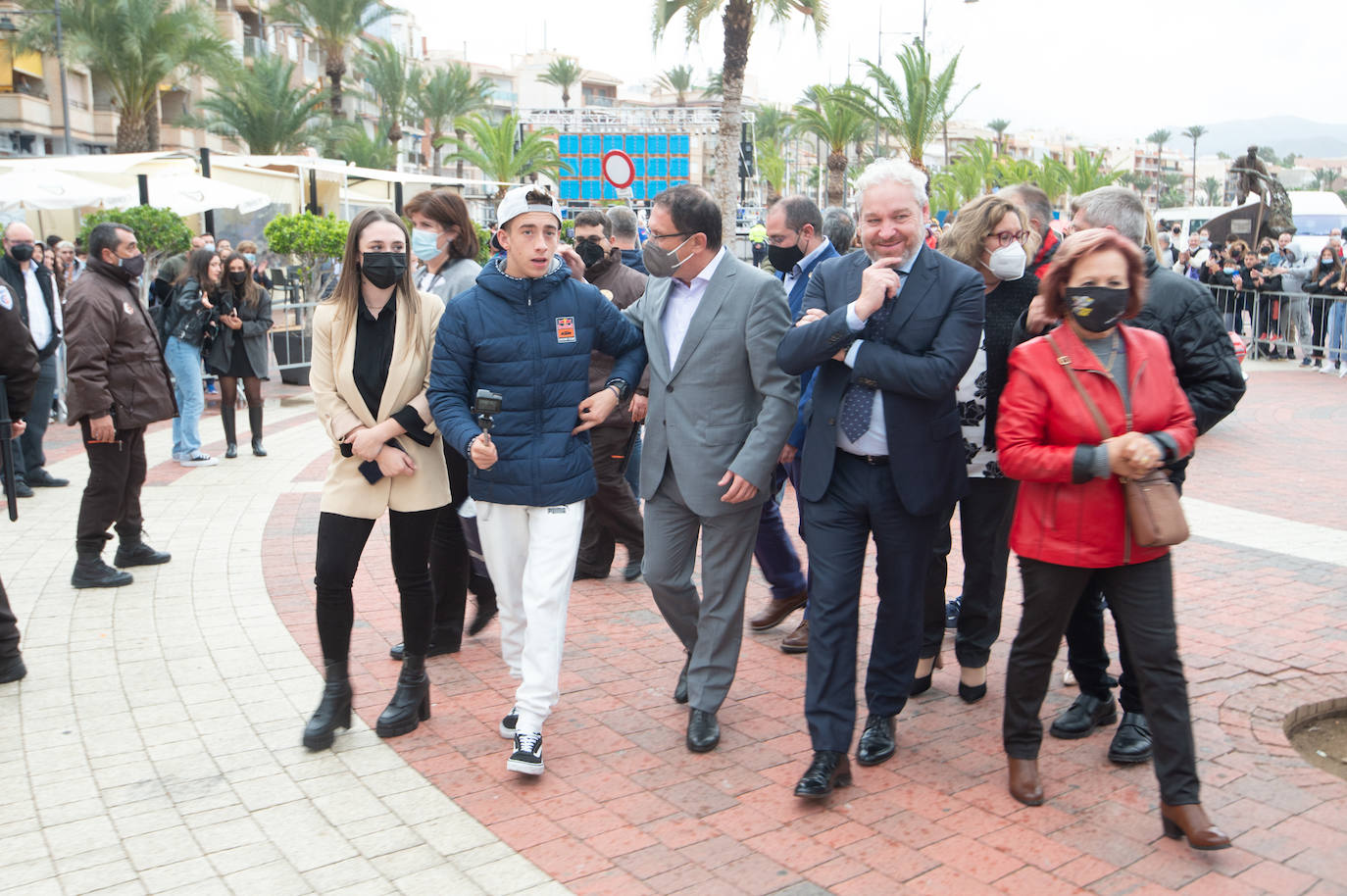 Fotos: Actos de homenaje a Pedro Acosta en Puerto de Mazarrón